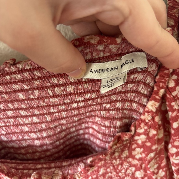 American Eagle Square Neck Babydoll Top - Picture 3 of 3